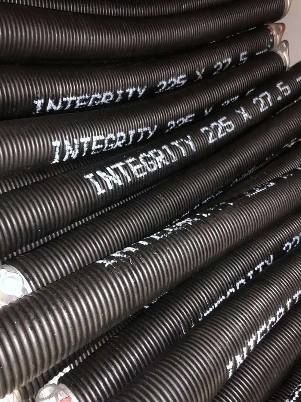 Close-up of Integrity branded torsion springs